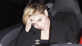 Watch Miley Cyrus Clubbing In LA -- Paparazzi Asks Her To Stick Her Tongue Out Video