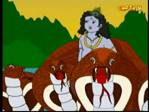 Watch Shri Krishna Leela In Hindi - Krishna And The Serpent Kaliya - Mythology Story Video