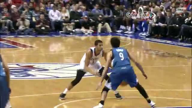 Watch NBA: Michael Carter-Williams Crosses Up Ricky Rubio Video