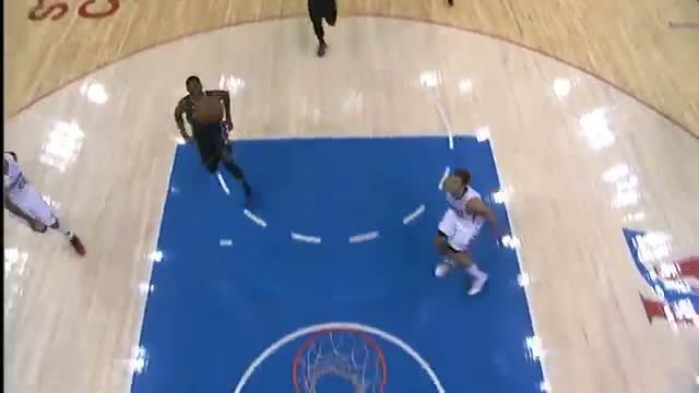 Watch NBA: Blake Griffin Throws Down the Windmill off the Alley-Oop! Video