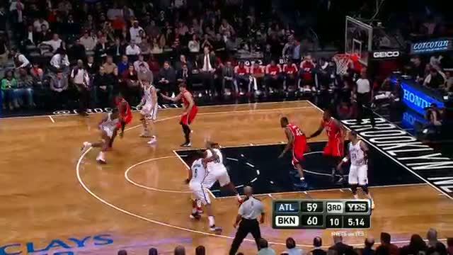 Watch NBA: Joe Johnson and the Nets Soar Past the Hawks Video