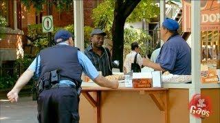 Watch Angry Cop Goes INSANE for Donuts - Just For Laughs Gags Video