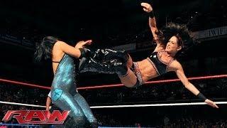 Watch The Bella Twins vs. Alicia Fox & Aksana: WWE Raw, Jan. 6, 2014 Video