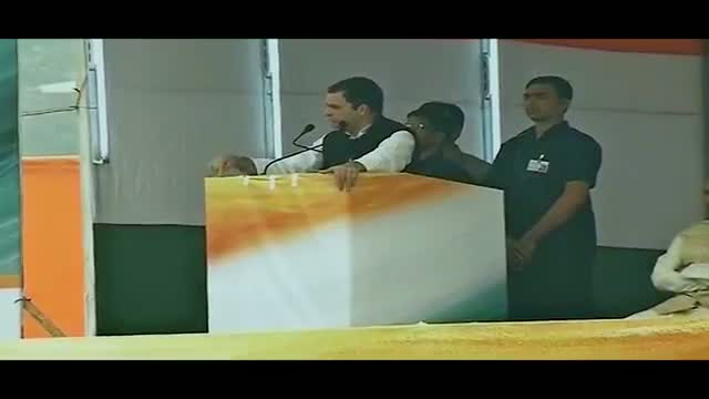 Watch Rahul Gandhi gives voice to the aspirations of India's youth Video