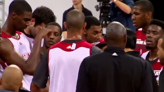 Watch NBA: Chris Bosh Talks About His Miami Heat Family on NBA Inside Stuff Video