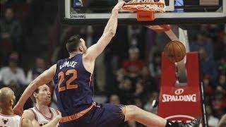 Watch NBA: Miles Plumlee Rises Over Dunleavy for the Throwdown Video