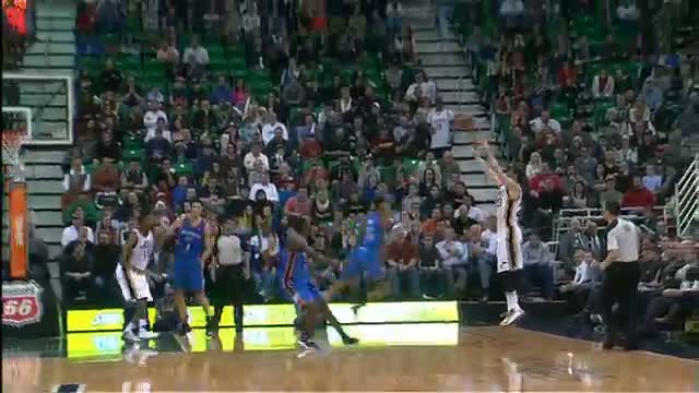 Watch NBA: Gordon Hayward Scores a Career-High 37 versus the Thunder Video