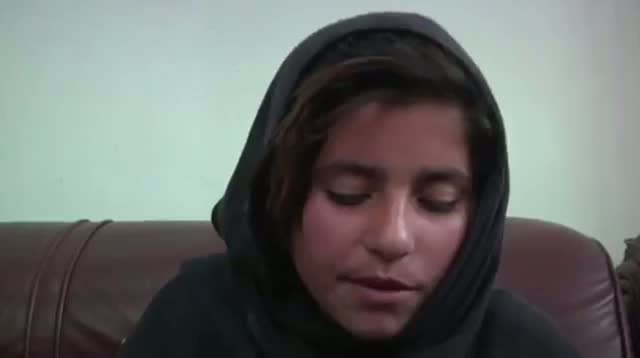 Watch Afghan Girl Asks President Karzai for New Home Video