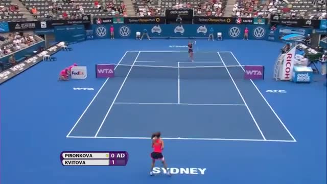 Watch Tsvetana Pironkova 2014 Apia International Sydney Hot Shot Video