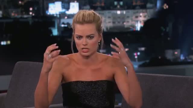Watch Margot Robbie on Jimmy Kimmel Live PART 2 Video