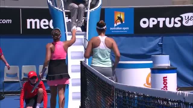 Watch Australian Open Qualifying Day Two: Paszek v Tomic Highlights Video
