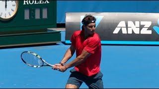 Watch It's warming up at the 2014 Australian Open! Video