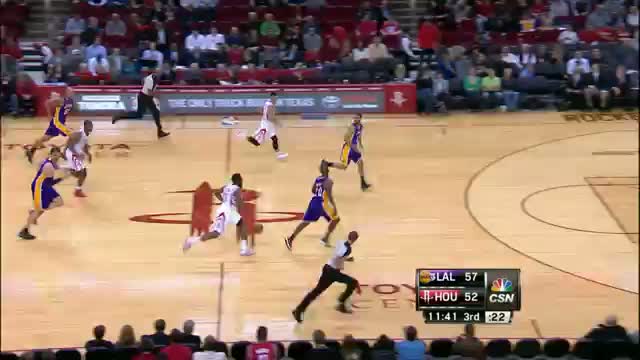Watch NBA: James Harden Leads the Rockets Over the Lakers Video