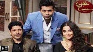 Watch Vidya Balan Flirts With Farhan Akhtar : Koffee With Karan Season 4 Video
