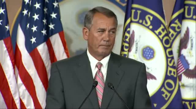 Watch Boehner: Christie Remains Presidential Contender Video