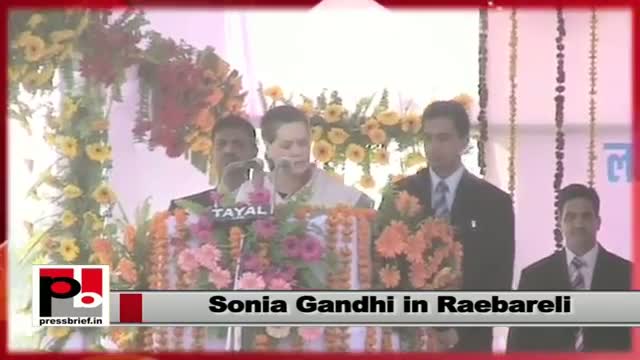 Watch Sonia Gandhi: UPA has provided benefits to every single citizen Video