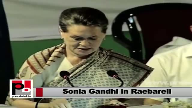 Watch Sonia Gandhi: It's a big day not only for Raebareli but whole of UP state Video