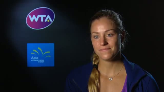 Watch Angelique Kerber 2014 Apia International Sydney SF Interview Video