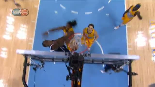 Watch NBA: Reggie Jackson Dunks on Kenneth Faried! Video