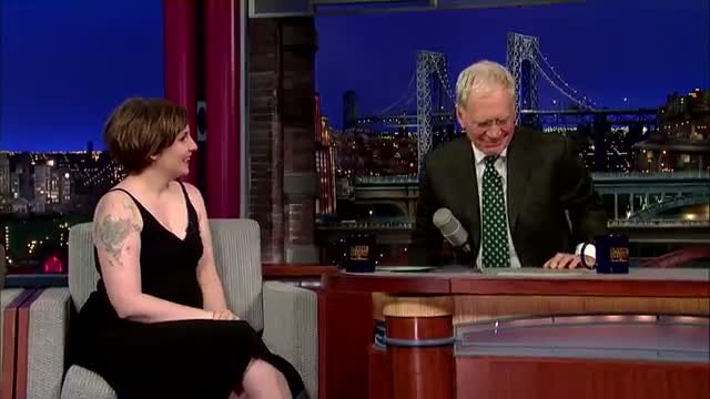 Watch David Letterman - Lena Dunham Talks "Girls" Season 3 Video
