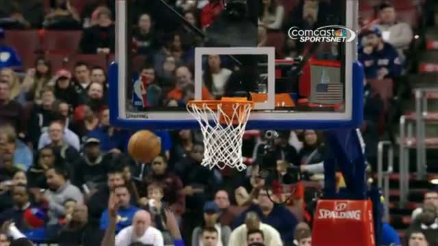 Watch NBA: Josh Smith DENIES Michael Carter-Williams' Dunk Video