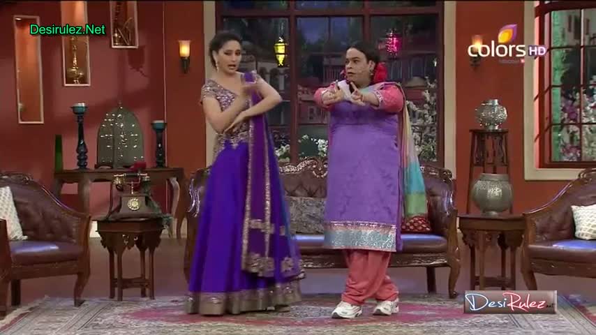 Watch Comedy Nights With Kapil - Madhuri Dixit & Huma Qureshi To Promote Dedh Ishqiya Movie - 11th January 2014 - Part 5/5 Video