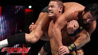 Watch John Cena vs. Damien Sandow: WWE Raw, Jan. 13, 2014 Video