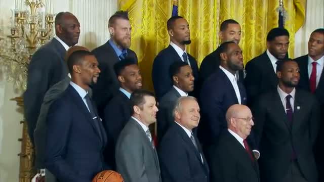Watch NBA: The Miami Heat Visit the White House Video