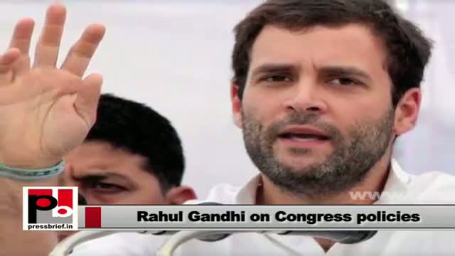 Watch Rahul Gandhi: BJP haven't give anything in the name of development Video