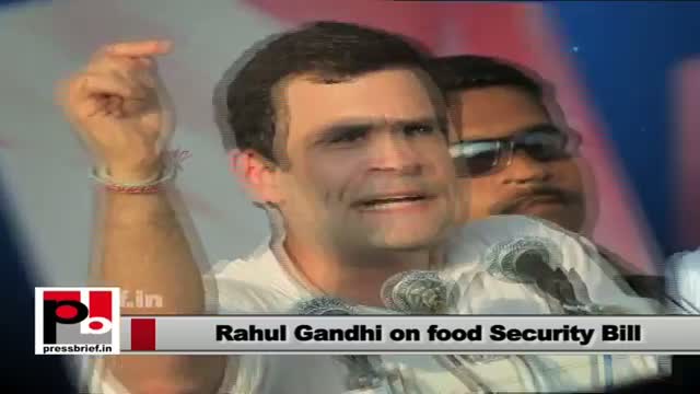 Watch Rahul Gandhi: BJP tried to stop food security bill for years Video