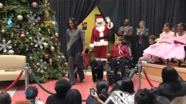 Watch Michelle Obama Already Got A Sweet 50th Birthday Present Video