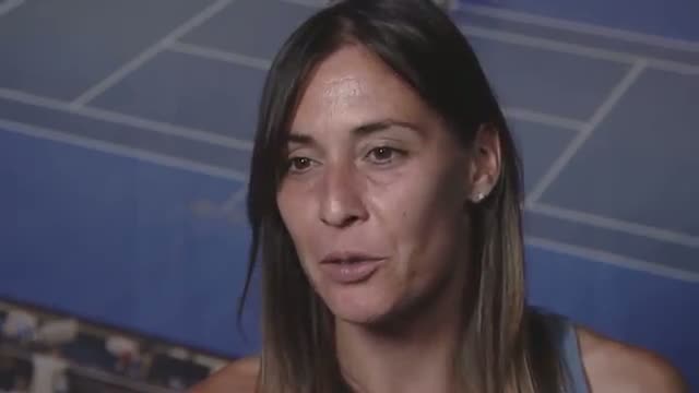 Watch Flavia Pannetta interview (third round) Video