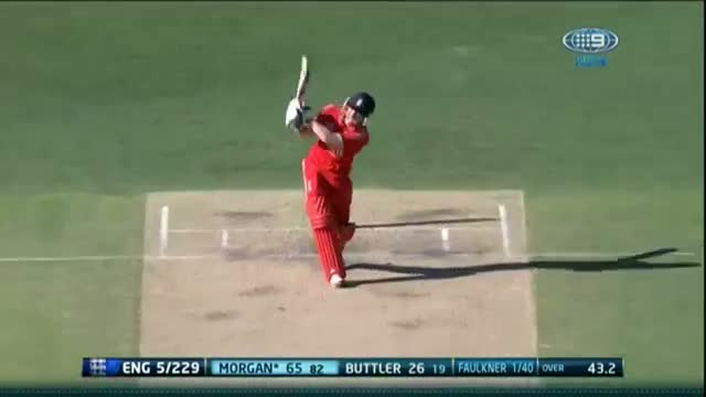 Watch Eoin Morgan 106 Runs From 99 Balls Highlights - Aus v Eng 2014 ODI - Game 2 Gabba - 17 January 2014 Video