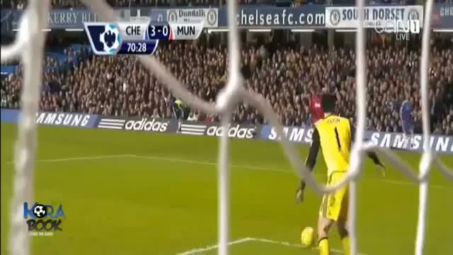 Watch Petr Cech Amazing Skill vs Javier Hernandez Chelsea 3 1 Manchester United 19 01 2014 HD Video