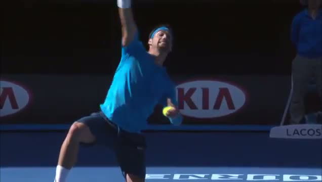 Watch Djokovic's brilliance frustrates Fognini - 2014 Australian Open Video