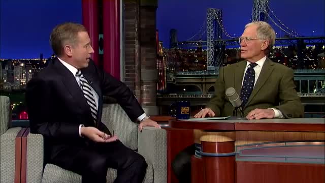 Watch David Letterman - Brian Williams' Late-Night Loyalties Video