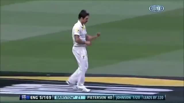 Watch Mitchell Johnson vs Kevin Pietersen sledging Ashes 2013-14 HD Video