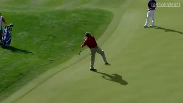 Watch Ken Duke's beautiful par save at Humana Challenge Video
