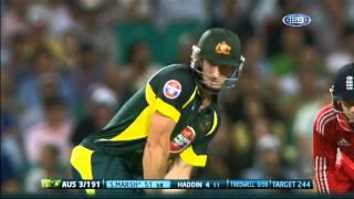 Watch Shaun Marsh Highlights of 71 Runs Off 89 Balls - Aus v Eng 2014 - Game 3 SCG - 19 January 2014 Video
