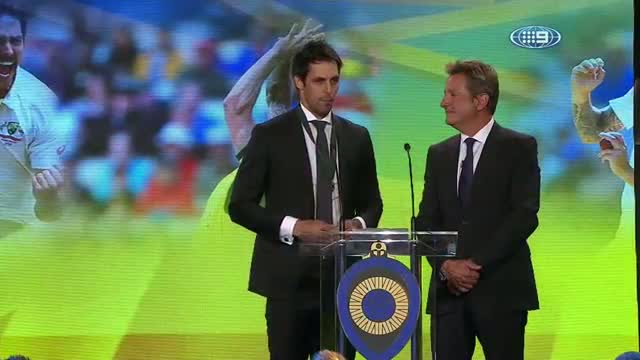 Watch itchell Johnson Crowned Allan Border Medal Winner & Outro - Allan Border Medal 2014 (20 January 2014) Video