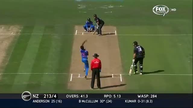 Watch India's Wickets Taken Against NZ - NZ v IND 2014 - Game 1 Napier - 19 January 2014 HD Video