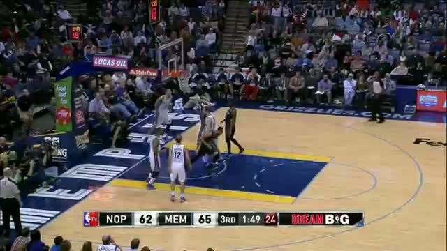 Watch NBA: Anthony Davis' Double-Double Leads the Pelicans Over the Grizzlies Video