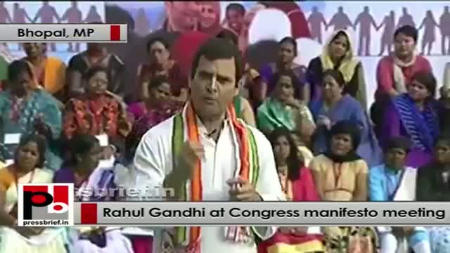 Watch Rahul Gandhi interacts with women representatives on Congress Manifesto part 04 Video