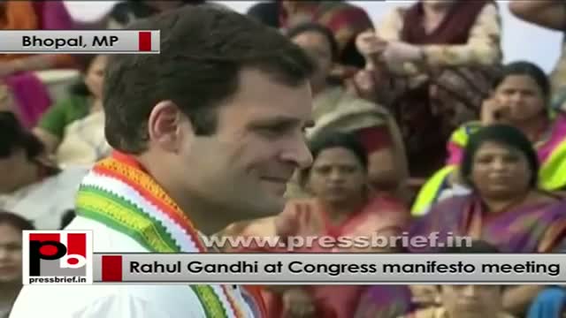 Watch Rahul Gandhi interacts with women representatives on Congress Manifesto part 05 Video
