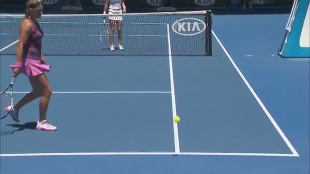 Watch Agnieszka Radwanska's brilliant tennis - 2014 Australian Open Video