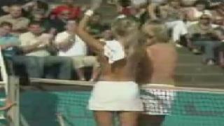 Watch A T-SHIRT EXCHANGE AFTER MATCH BETWEEN TWO TENNIS STARS Video