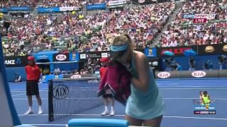 Watch Maria Sharapova Vs AlizÃƒÂ© Cornet TIE BREAK Australian Open 2014 R3 FULL HD Video