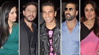 Watch Shahrukh, Kareena, Katrina Kaif dazzle at Umang 2014 Video
