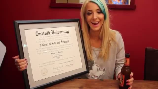 Watch Jenna Marbles - Other Ways To Use Your Degree Video