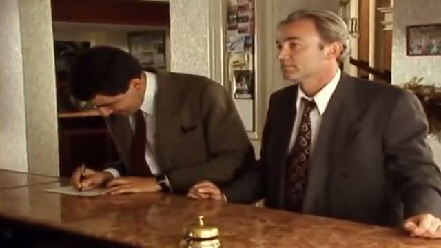 Watch Mr Bean - Checking in at the hotel Video